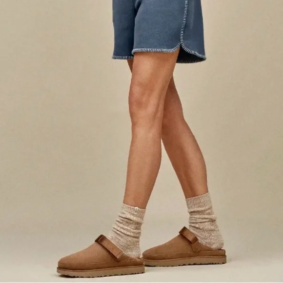 UGG Tan Suede Mules - Picture 7 of 7